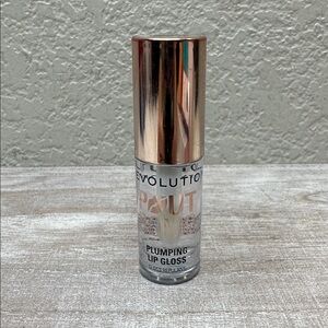 $5‎ 🌙 Revolution London Pout Bomb Gloss CLEAR NEW
